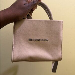 Brandon Blackwood ESR Tan Canvas Tote Bag